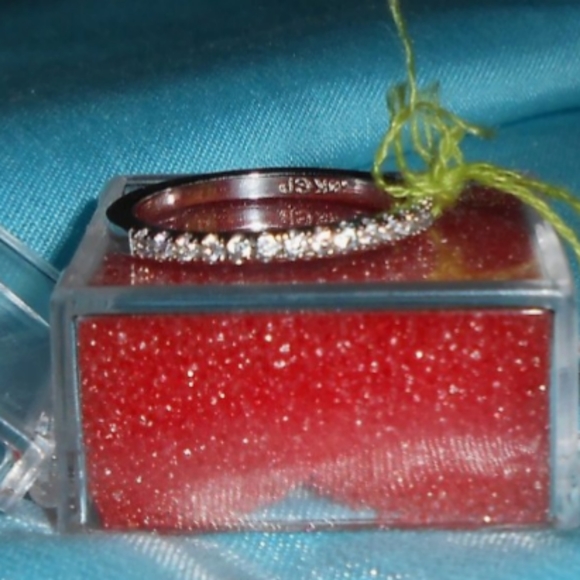 White Gold Eternity Band - Picture 7 of 11